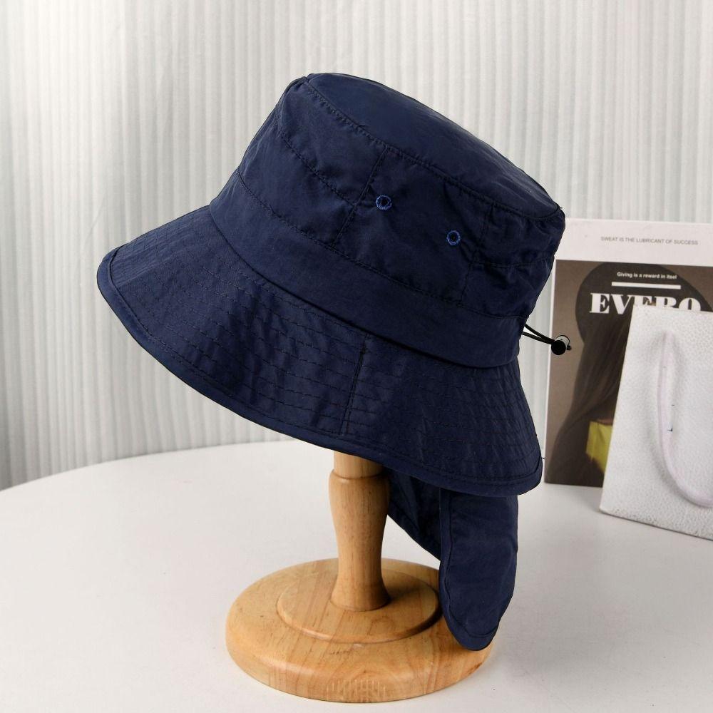 Quick-drying Anti-UV Fishman Hat Waterproof Wide Brim Sun Hat Foldable Bucket Hat Mountaineering