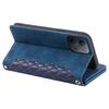 For Xiaomi Redmi 15C 4G (EU) (173mm) Wallet Case Rhombus Stitching Line PU Leather Phone Cover with Wrist Strap