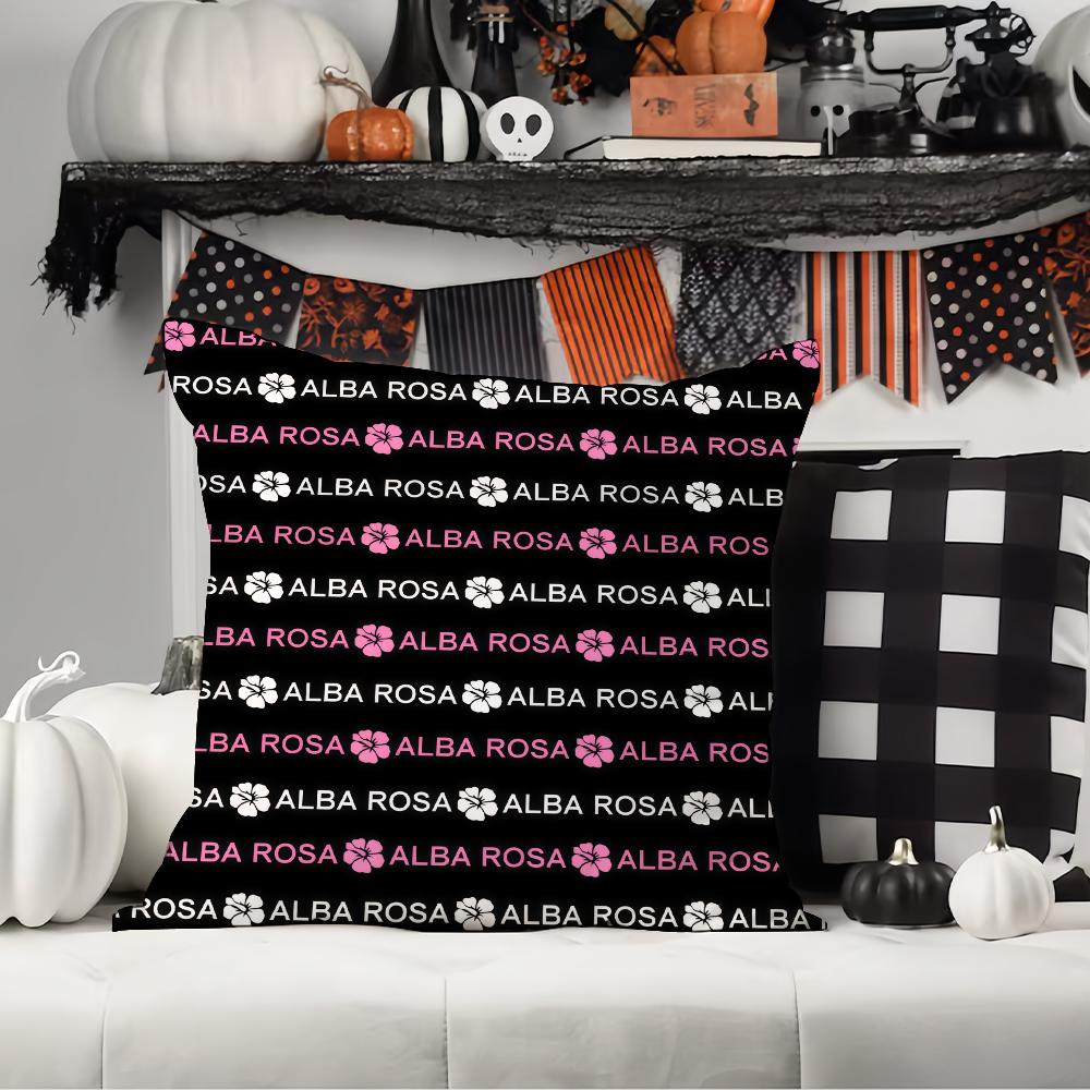 

Fashion print A-Alba R-Ro S-Sa Pillow Case Office Cushions Suitable For Sofa Car Bedroom Decorative Cushion Cover 12x12Inch