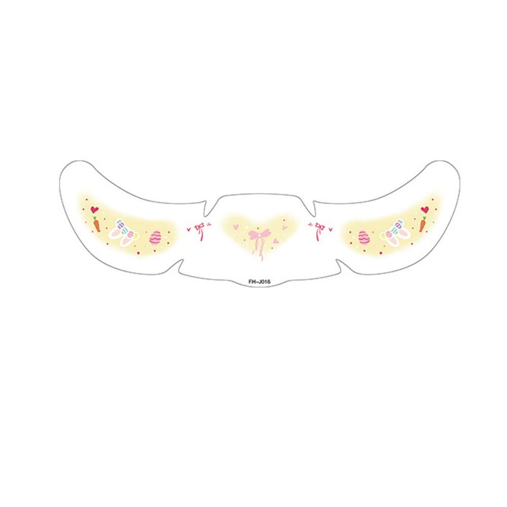 Long Lasting Easter Face Stickers Rabbit Freckle Tattoo Face Temporary Tattoo  Music Festival
