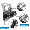 2Pcs LED Light Bar Mounting Bracket Convenient Hole-Free Installation Adjustable Engine Hood Light Mount Automotive Parts
