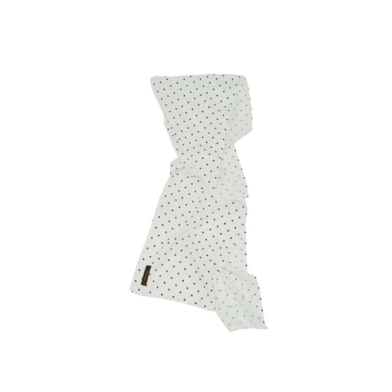 KOOKEESEE Little Star Long Scarf (white)