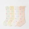Summer Thin Baby Socks For Girls Cute Lightweight Breathable Mesh Mid-calf Sock 0-5Years Girls Ruffle Bow Princess Kids Socks