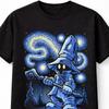Vivi Fantasy Black Mage Graphic Unisex T Shirt Retro Final IX RPG S 5XL