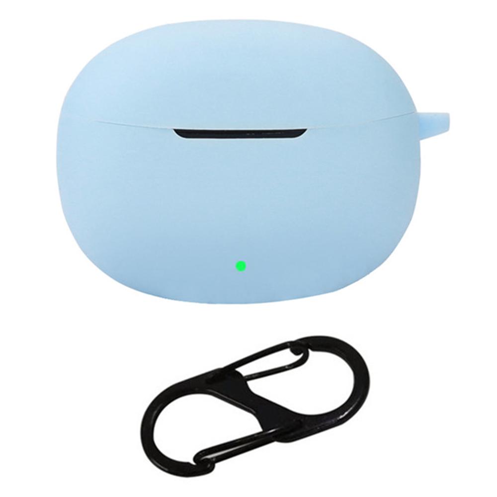 For vivo iQOO TWS 1i Case Soft Silicone Bluetooth-compatible Earphone Protective Cover with Buckle I