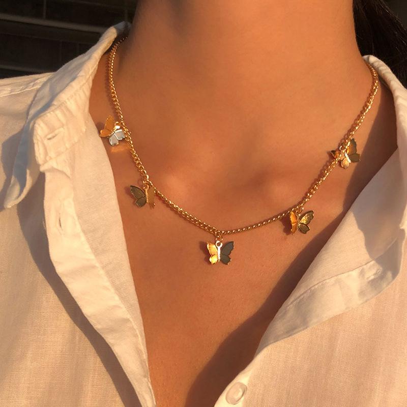 Simple Women Popular Neck Chain Pearl Snake Chain Choker Necklace Beads Chocker Zircon Collar Daily Wear Necklace Accessories