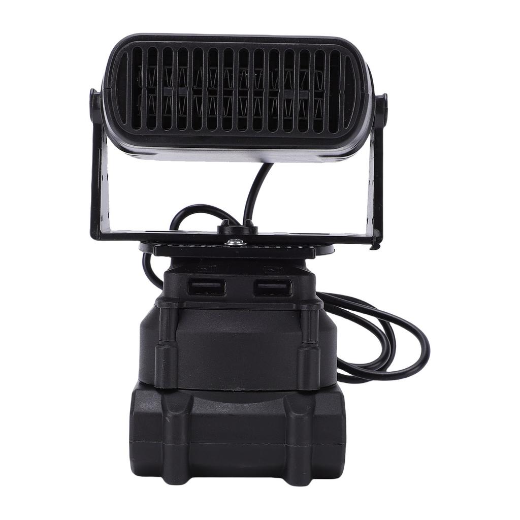 Car Heater 50w 360 Degrees  Rotation Quiet Anti Tip Over Car Heater Defogger for Electric Tricycle Construction Site Outdoor