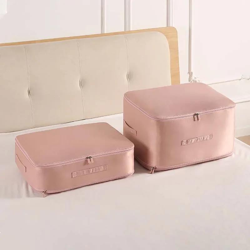 Úložný vak na kompresní přikrývku Velkokapacitní organizér do šatní skříňky Úložné pouzdro Ultra úsporný samokompresní organizér