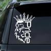 Die-Cut Vinyl Decal Lion Pride Car Sticker Waterproof Auto Decors