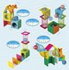 People Pythagoras(R) BASIC Educational Ball Coaster [From 1 and a Half Years Old] Can Be Played, Created, Grows Inspiration PGS-131