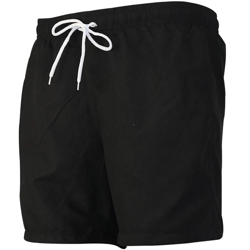 

Быстросохнущие мужские пляжные шорты Летние купальные шорты Boardshorts Мужские повседневные шорты для серфинга Эластичный пояс Пляжная одежда S чёрный