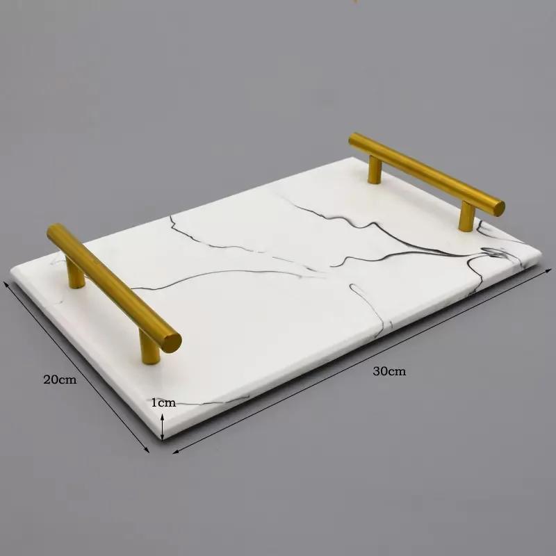 bathroom accessories set Marble gold pattern ceramics toothpaste dispenser soap box toothbrush holder bathroom cup lotion bottle