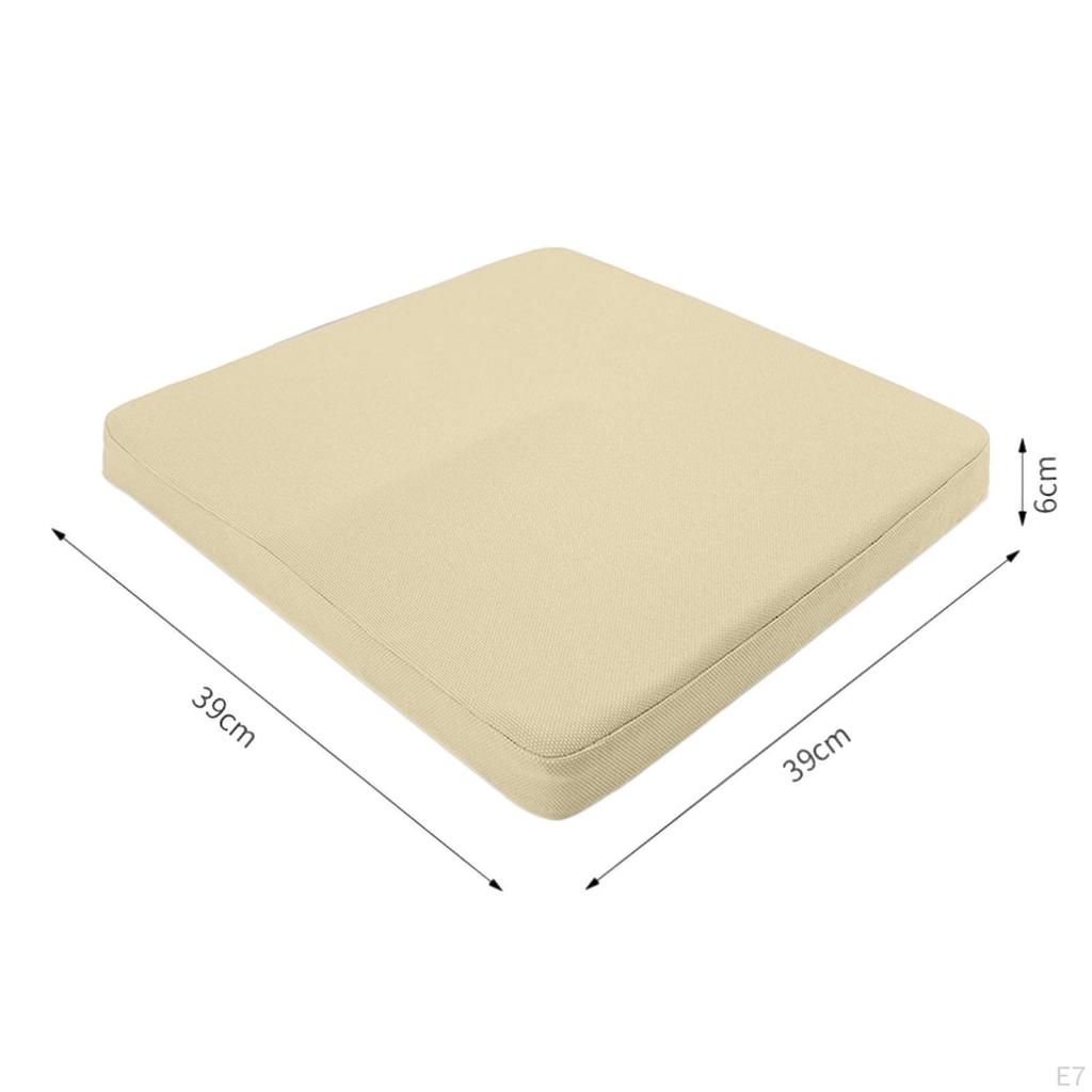 Memory Foam Chair Cushion for Enhanced Seating Comfort