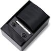 Tie Men'S Business Professional Dress Suit Blue Striped Gift Box Polyester Silk 7.5Cm Business Gift