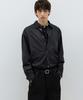 INSILENCE Washed High Density Shirt Mud Black