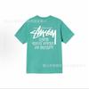 2025 new STU three standards complete spring and summer new tide brand classic cruise printed letters men and women with the same short sleeves