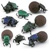 Cross-Border Insect Wildlife Dung Beetle Model: Children's Cognitive Sand Table Decoration