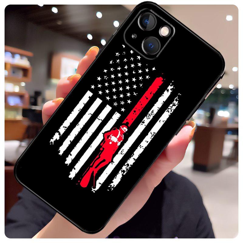 

Diver Down Scuba Case For iPhone 15 Pro Max 14 13 12 11 16 17 Pro Max mini 15 16 Plus 16e 17 Air Phone Cover iPhone 13