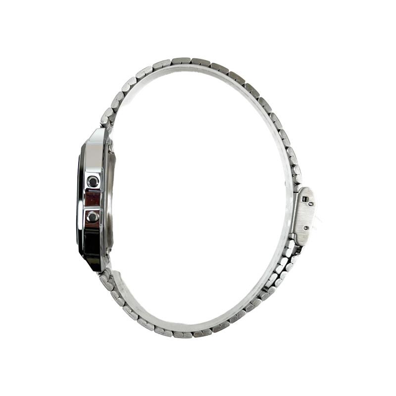 Casio Maßgeschneiderte Uhr modifizierte Serie Student Retro Klassisch Klein Quadrat Trendig Sport Wasserdicht Quarz Stahlarmband sa A159WA-N1D