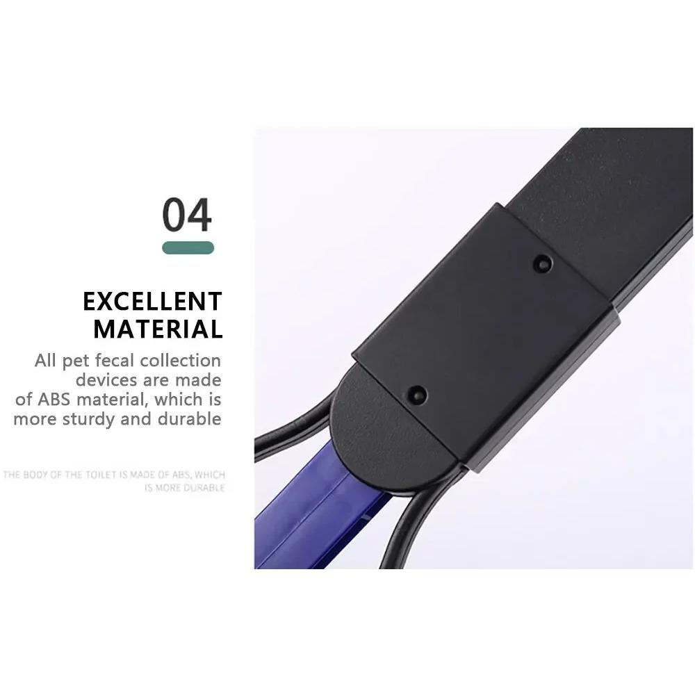 Dog Pooper Scooper Pet Long Handle Jaw Poop Scoop Picker Excrement Collector Clean Tools Outdoor Foldable Animal Feces Cleaner