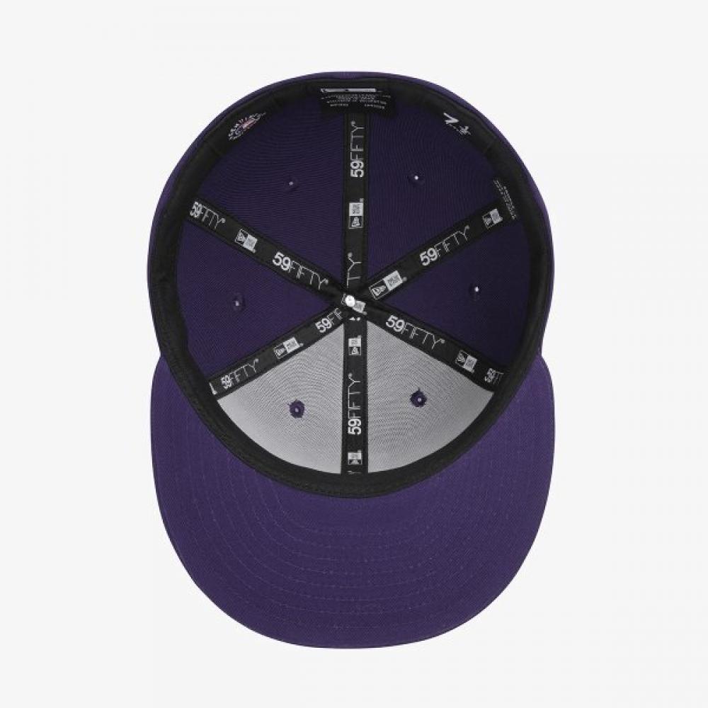 New Era Mlb La Dodgers Fitted Cap Purple 15131699
