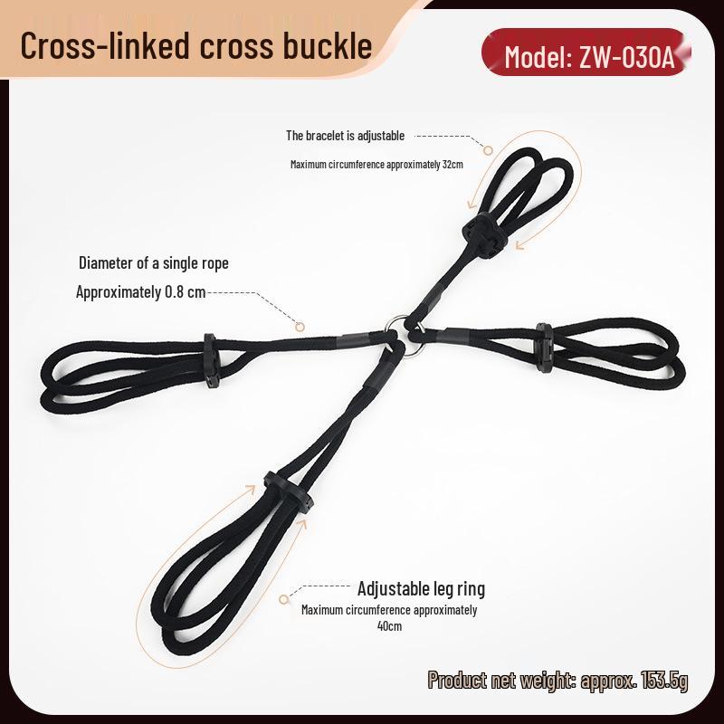 RoomFun Erotic Bondage Rope for Couples – Sensual SM Binding Toy for Men and Women