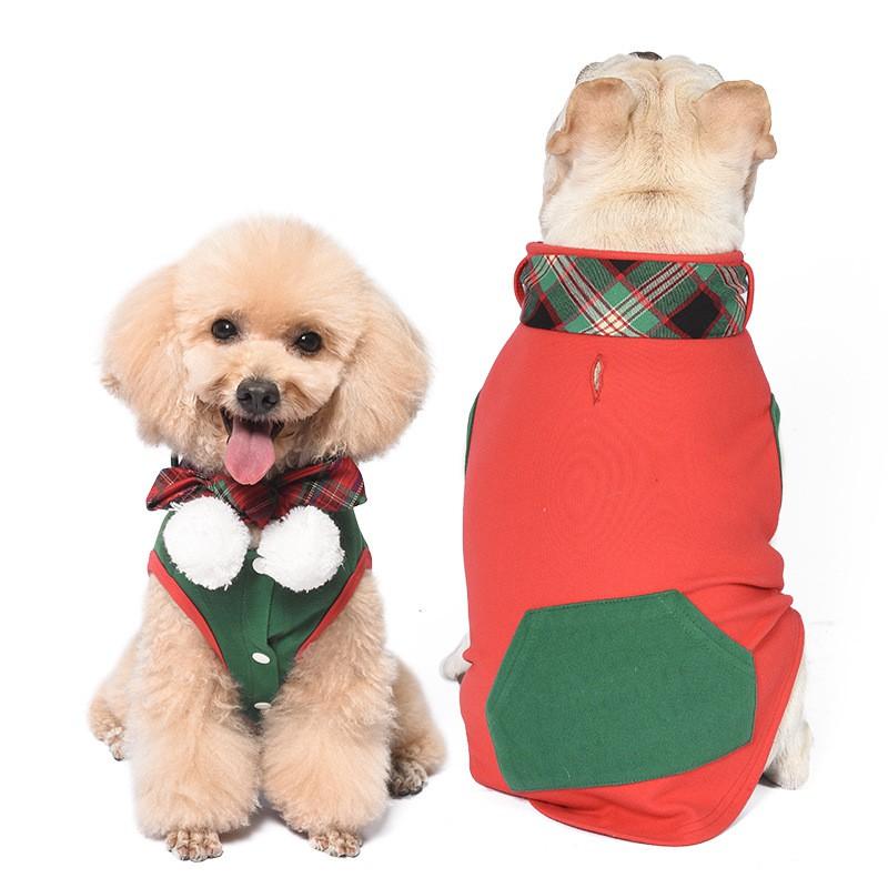 Halloween Pet Dog Vest Warm Fleece Hoodie Small To Large Breeds Winter Casual Outfit