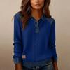 Women's Fashion -Color T-Shirt Casual Top