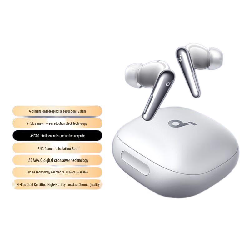 Soundcore Liberty 4 Pro Noise Cancelling In-Ear Bluetooth Earbuds