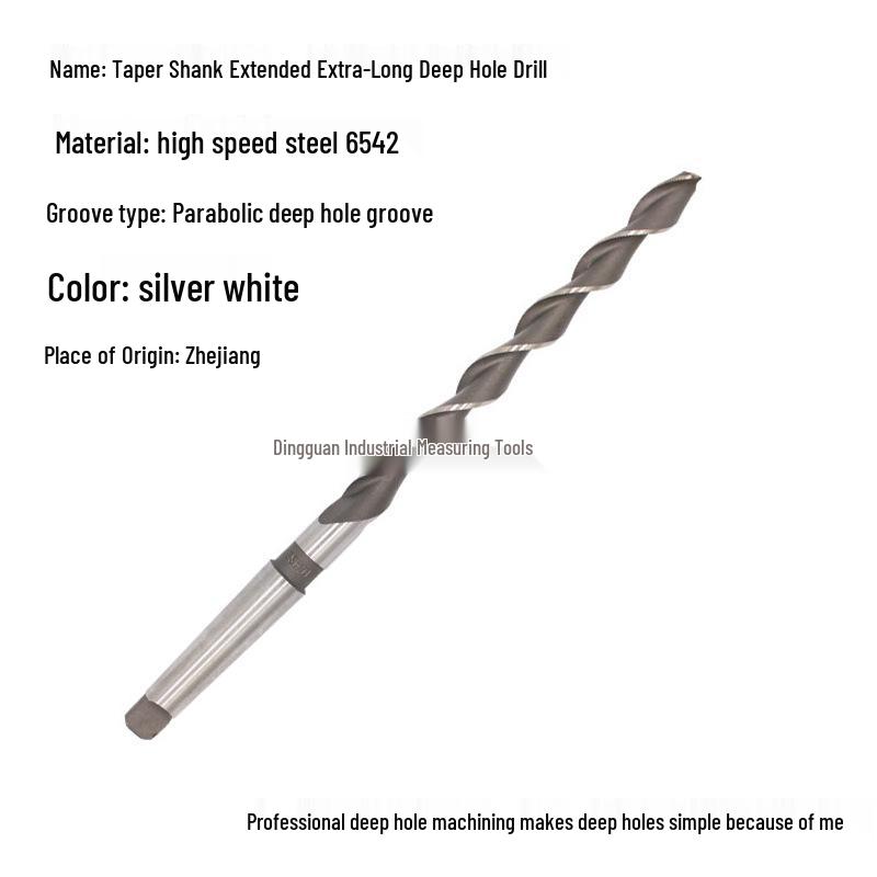 Extended Deep Hole Parabolic Taper Drill Bit 12-14.5mm x 300x350mm, Taper Shank.