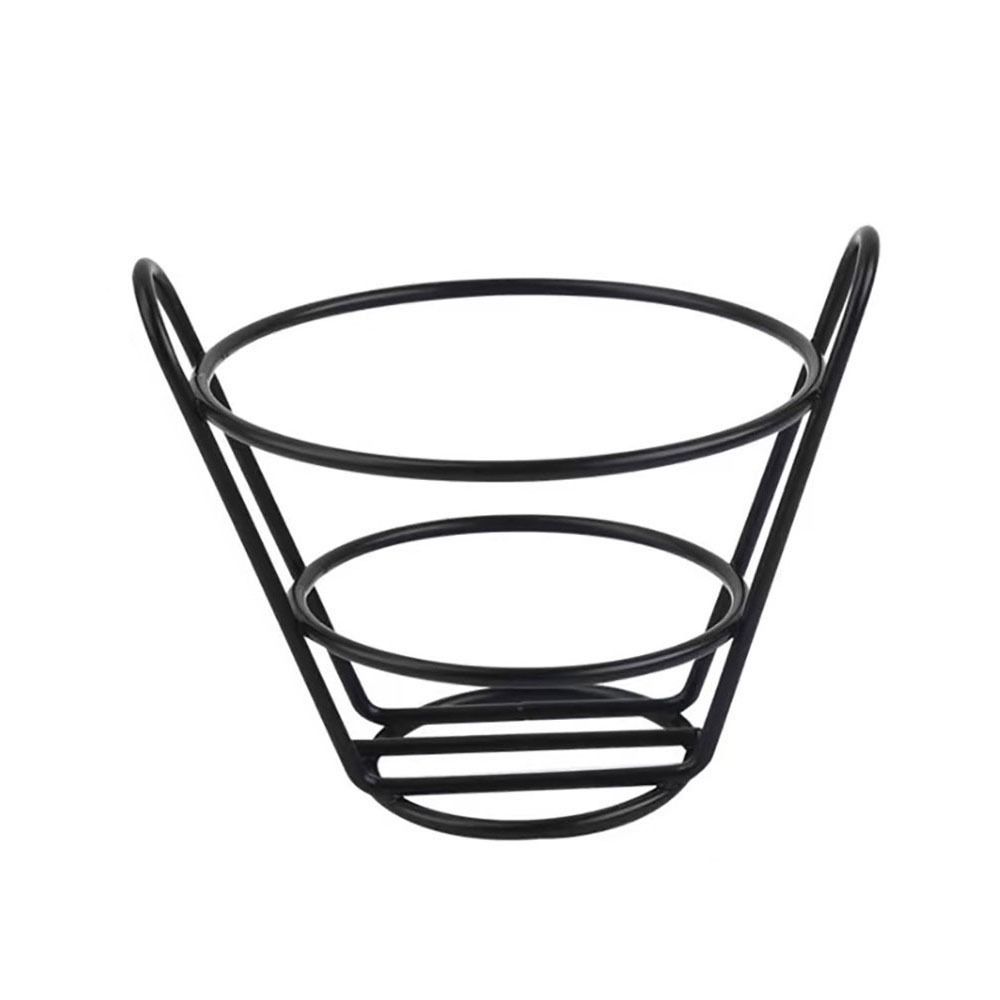 1Pcs Home BBQ Kitchen Tool Frying Tray Food Storage Container French Fries Holder Fryers Basket