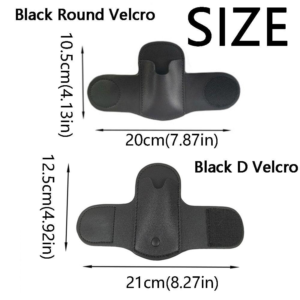 Hook Loop Closure Stethoscope Holder Clip Durable Magnetic Holder Stethoscope Storage Bag PU Leather Compact