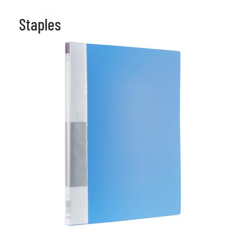 Staples NP1069 A4 20-Pocket Display Book