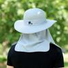 Unisex Visor Hats Fishing Sun Protector Cap UV Protection Face Neck Cover Outdoor Sport Hiking Fishing Hats Outdoor Climbing Bucket Hat Quick Drying