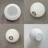 Round Frosted Glass Bedside Table Lamp Pendant Lampshade