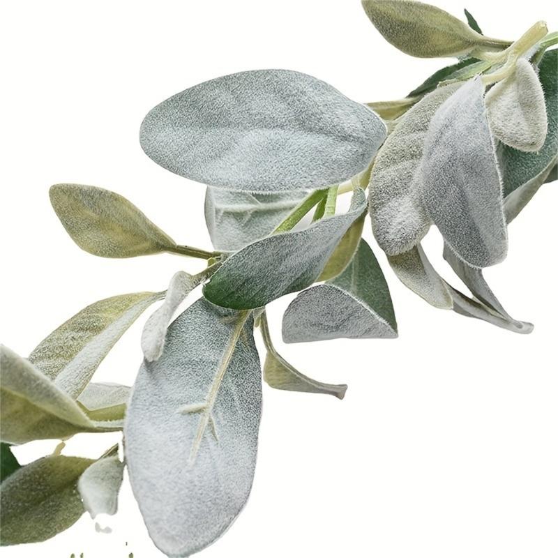 Artificial Vine Leaf Vine Greenery Garlands for Wedding Party Table Decorations DIY Leaf Wreath
