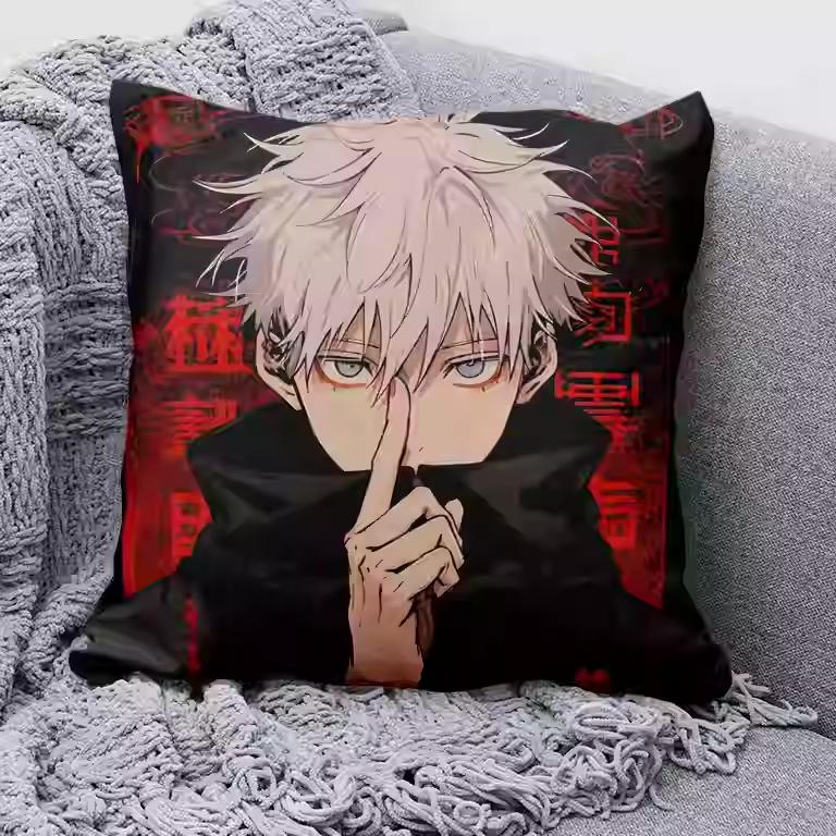 Anime Jujutsu Kaisen Gojo Satoru Collage Manga Understanding Pillow Animation Anime Cushion Cover Multiple Size Body Pillow Case
