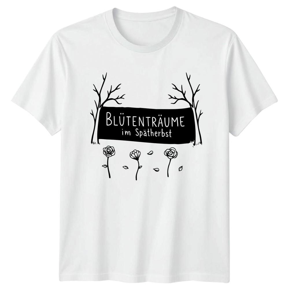 Bltentrume Im Sptherbst Unisexs TShirt Flowers Gardening Autumn Gift For Her