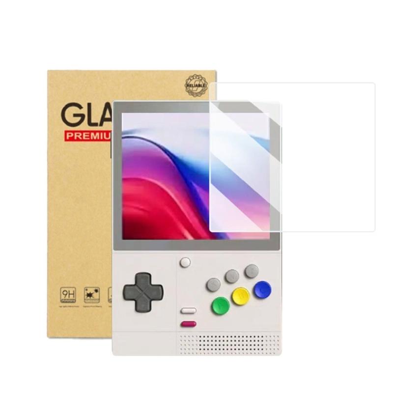 Clear Gaming Device Protective Film Shockproof PET Material Maintains Touch Sensitivity Reduce Glares For Retroid Pocket