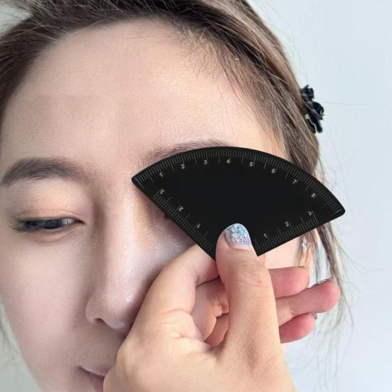 1/3Pcs Fast Drawing Eyebrow Design Ruler Microblading Mapping Shaping Template Tool Permanent Eyebrow Makeup