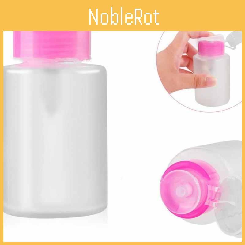 Pressurized Nail Tool Wash Bottle Nail Polish Remover And Water Absorbing Manicure Bottle Pink)