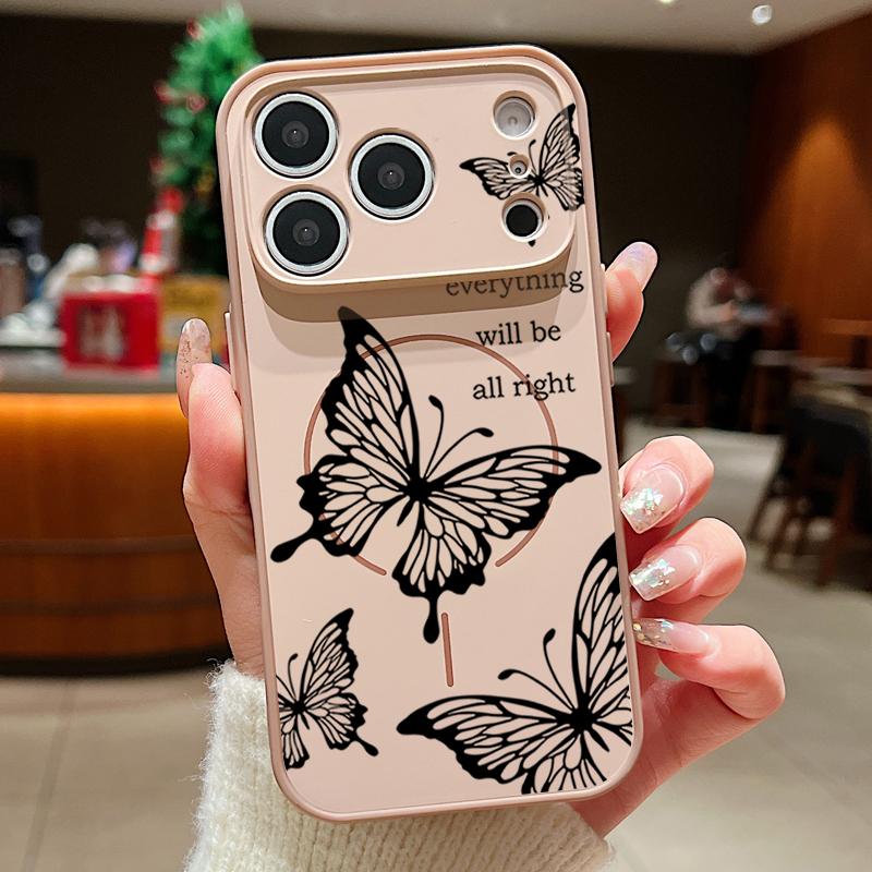 White Marble Pattern Case For iPhone 17 Pro Max Magnetic For Magsafe Hybrid Slim Matte Cover For iPhone 16 15 14 13 Pro Max