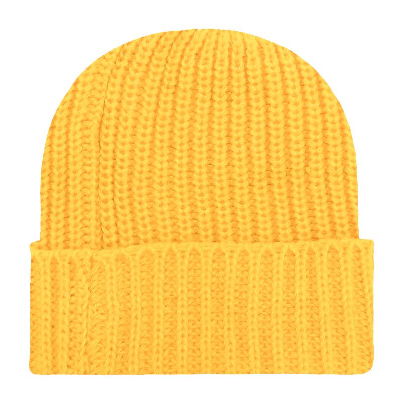 Striped Knitted Womens Beanie Thickened Warm Coldresistant Snowfield Winter