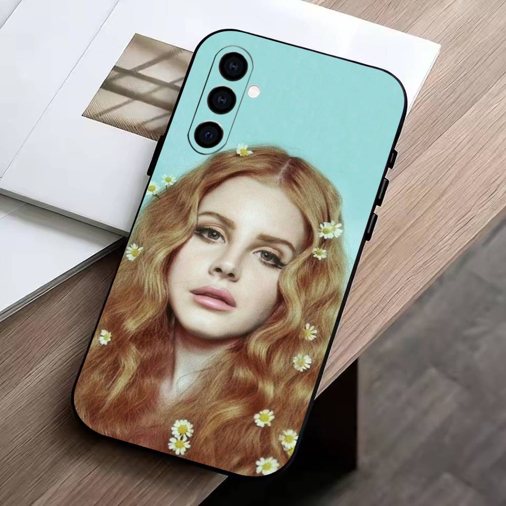 Lana -DK-Del Rey Phone Case For Samsung Galaxy A73,A72,A71,A70,A53,A52,A51,Soft Silicone Black Cover