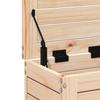 Garden Stool 62 x 31.5 x 52 cm Solid Pine Wood