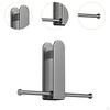 Hanger Organizer Stacker Clothes Holder Wall Mounted Multifunctional Space Saver Rack