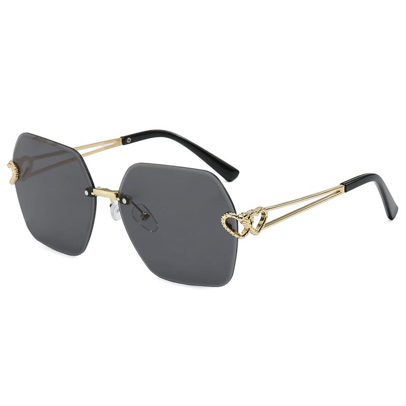 

European and American retro cat eye frame Y2K unisex fashionable glasses trend versatile summer sun shading and UV protection li