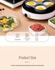 Maifan Stone Non-Stick Four-Hole Egg Pan with Lid
