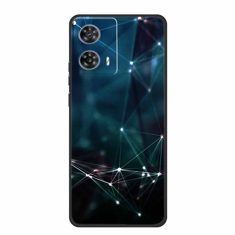 Phone Case For Moto Edge 50 Fusion Back Cover Case Shockproof Black Silicone Soft Funda For Motorola Edge 50 Fusion Case 6.7"