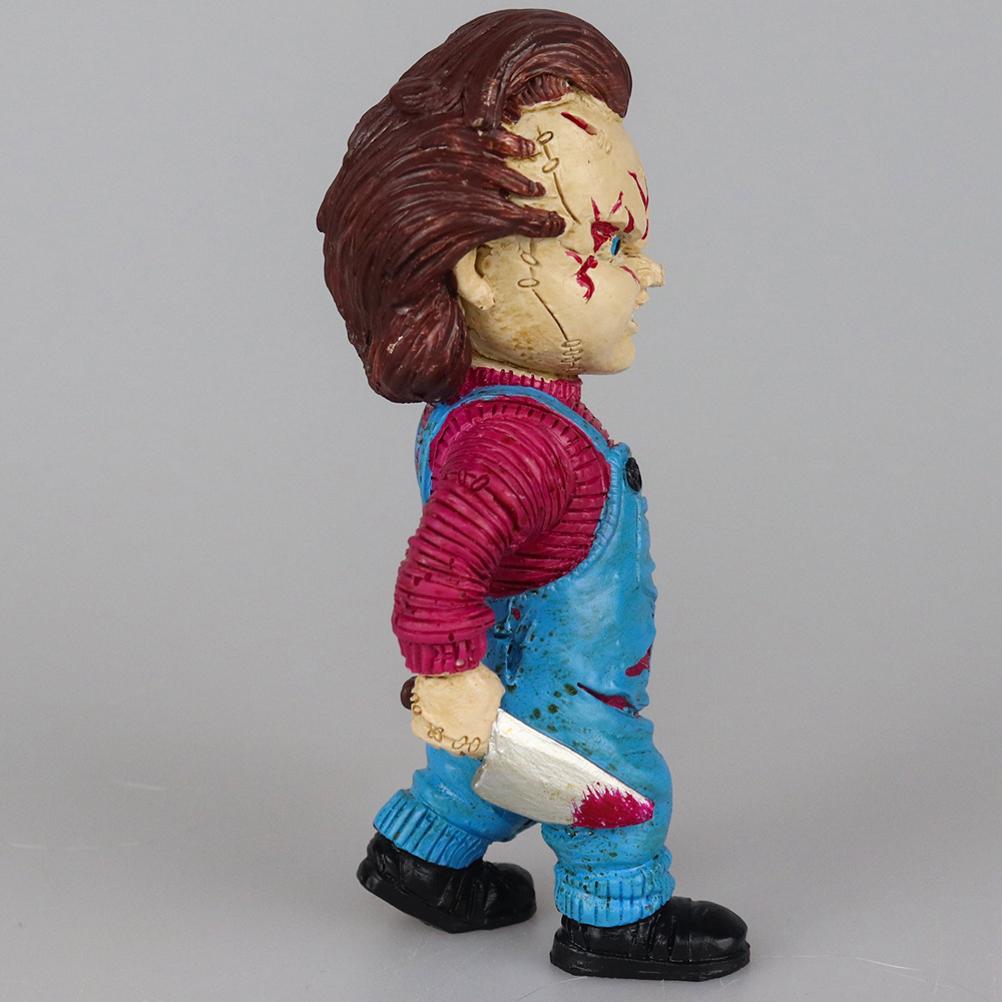 Chucky Horror Doll Resin Figure Halloween Decor